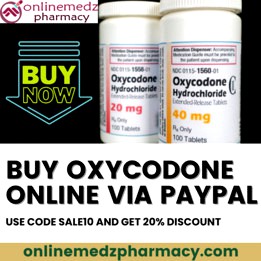 Buy Oxycodone Online without prescription via Paypal
