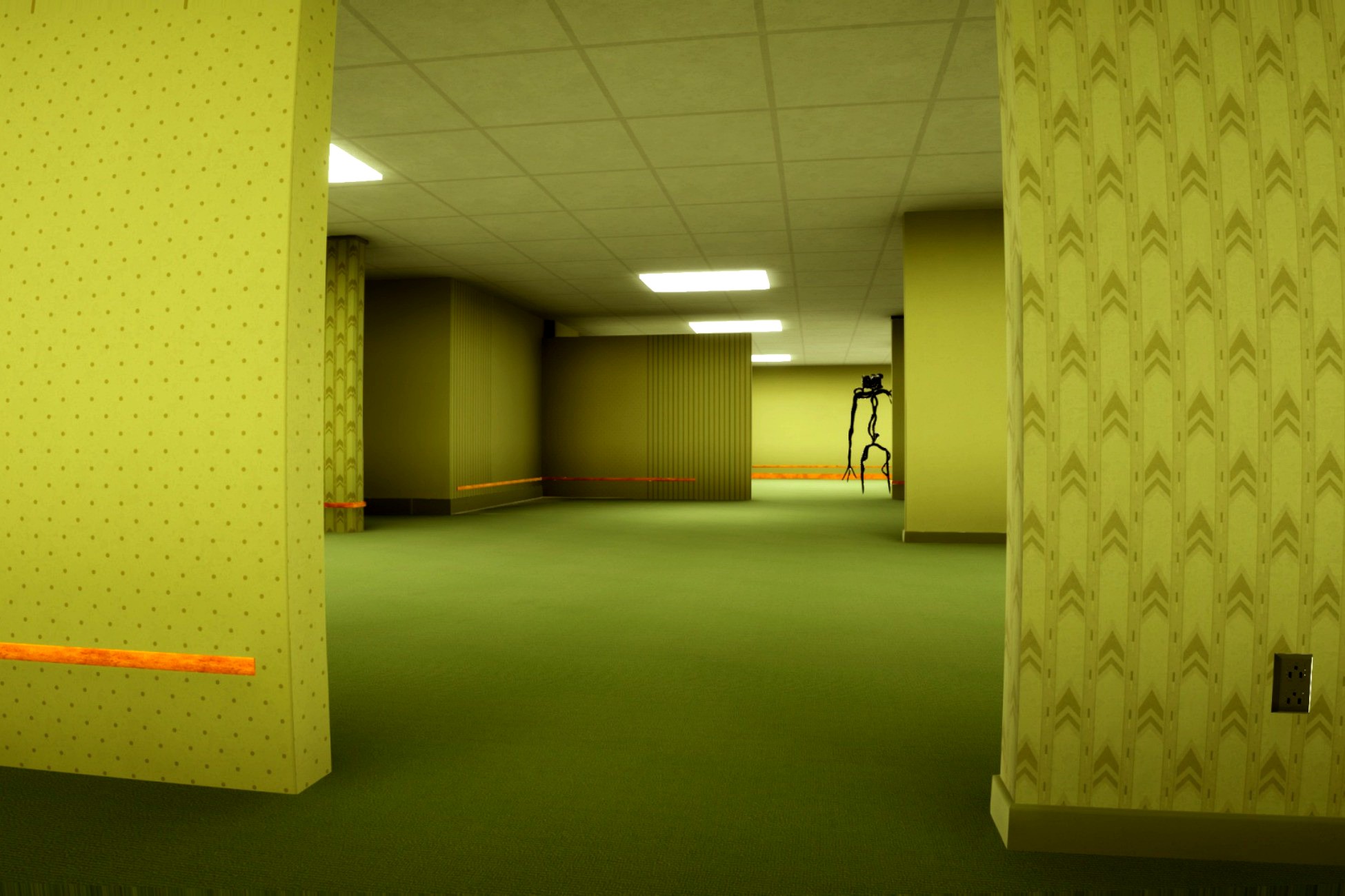 Backrooms Environment Pack