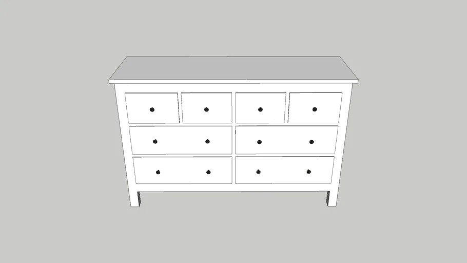 Ikea Hemnes - 8 chest of drawers