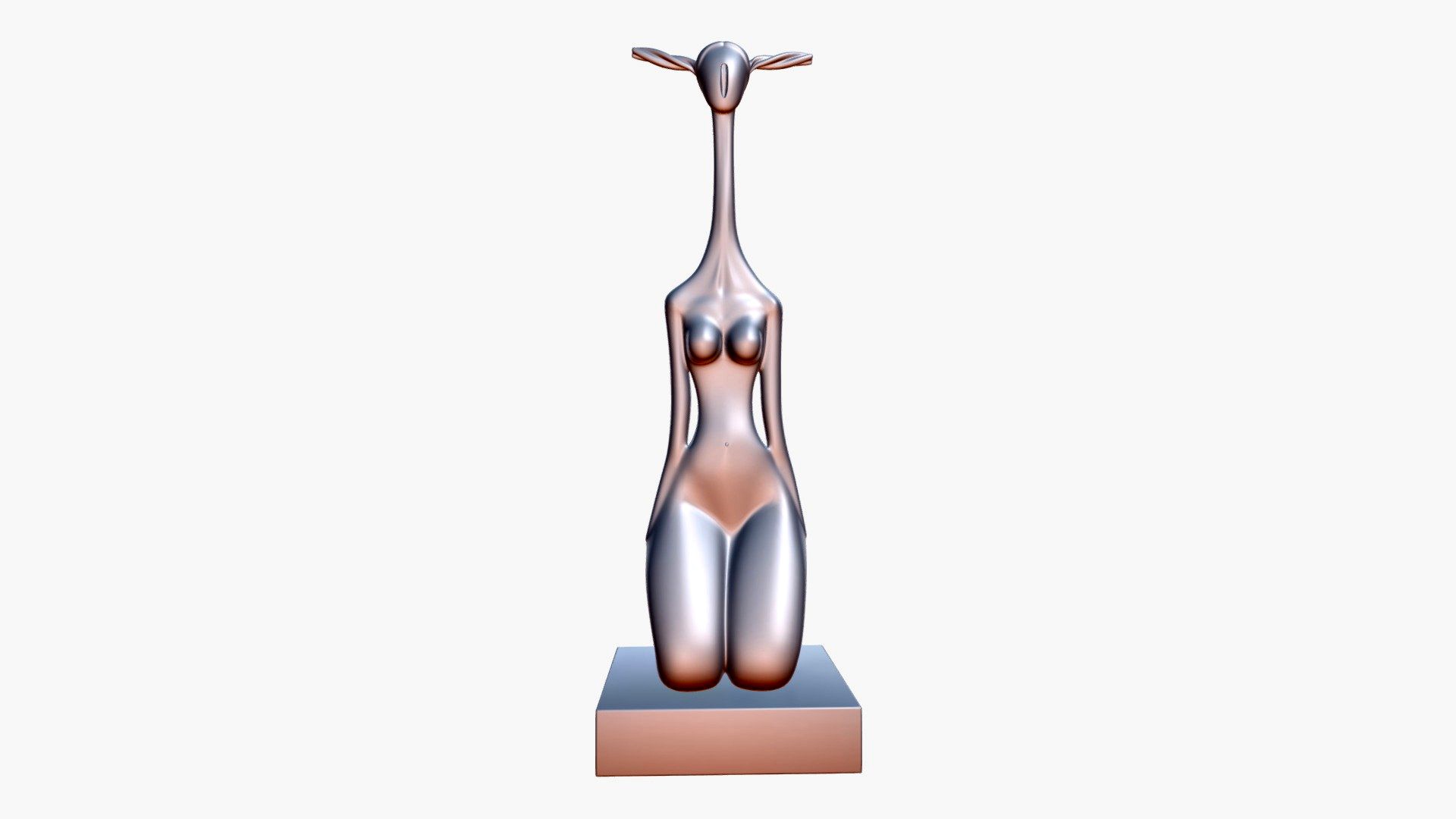 Female Giraffe Sculpture