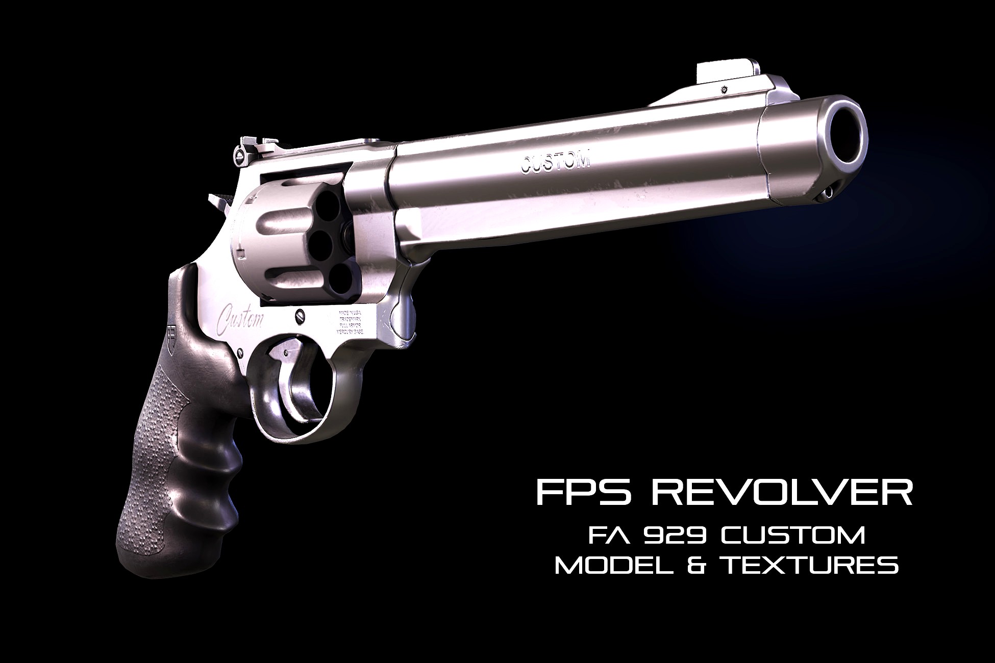 FA 929 Custom FPS Revolver