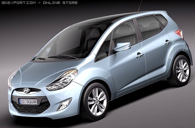 Hyundai ix20 2011 3D Model