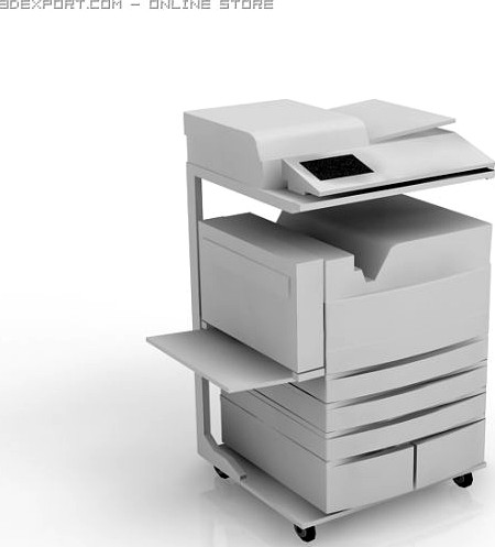 Lexmark photocopier 3D Model