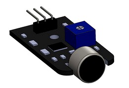 Analog sound sensor - microphone module