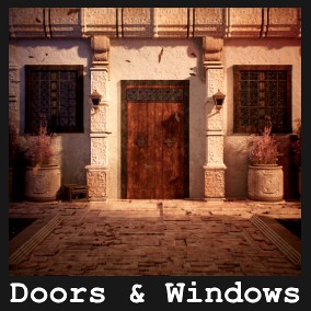 Doors And Windows / 47 Assets