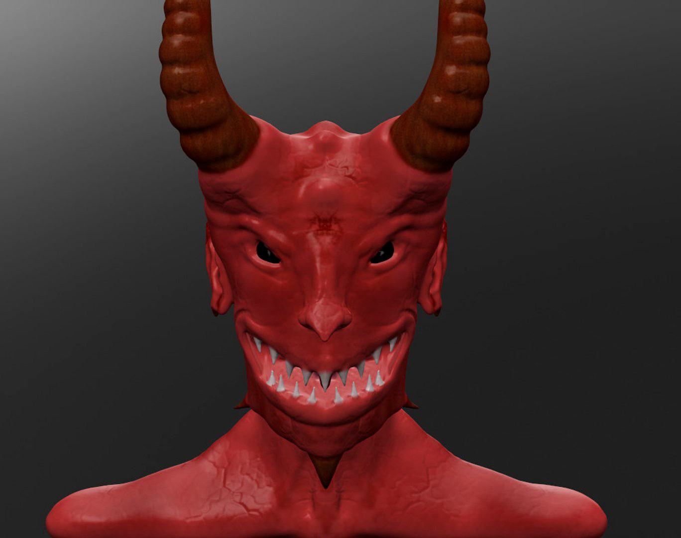 Smile Devil Head