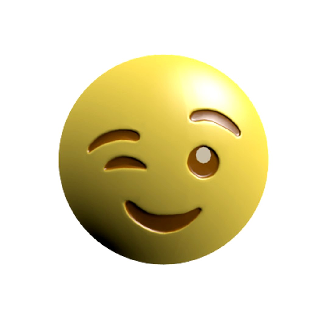 emoji winking