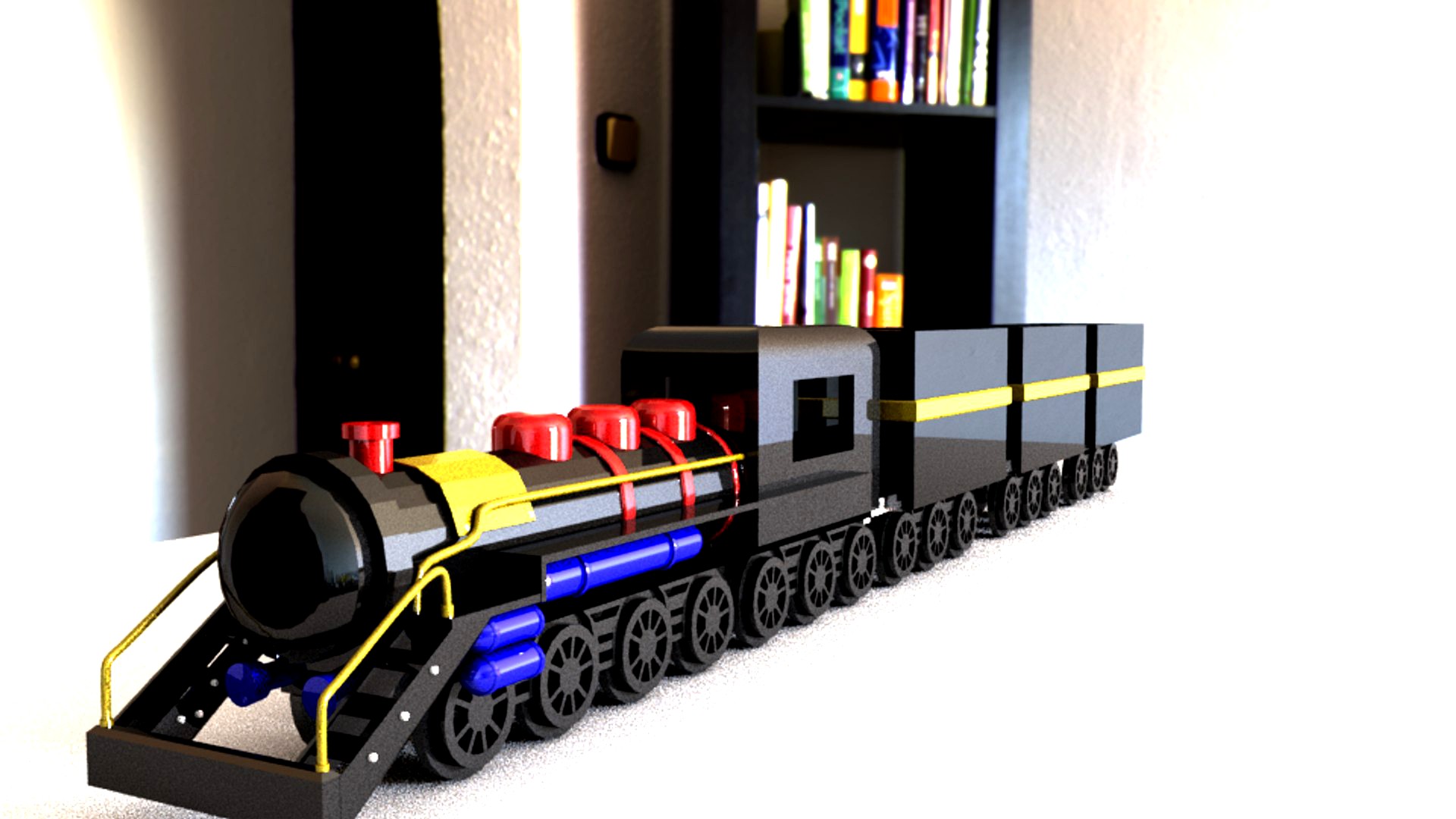 train in maya