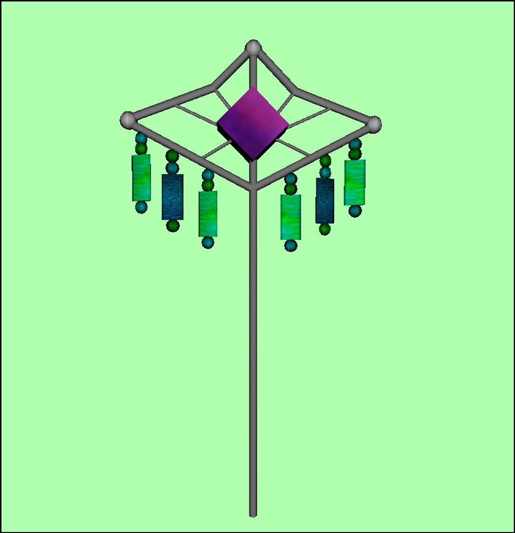 Garden Stake (low poly)