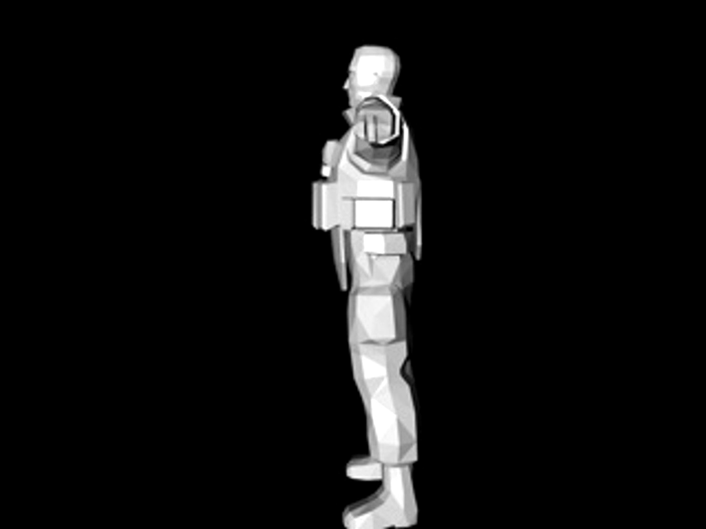 Animated Solider