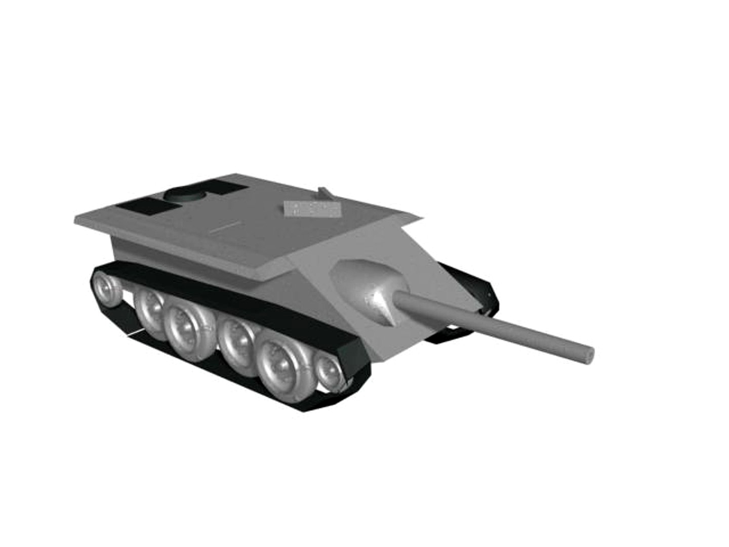 Late WW2 German project E10 anty tank