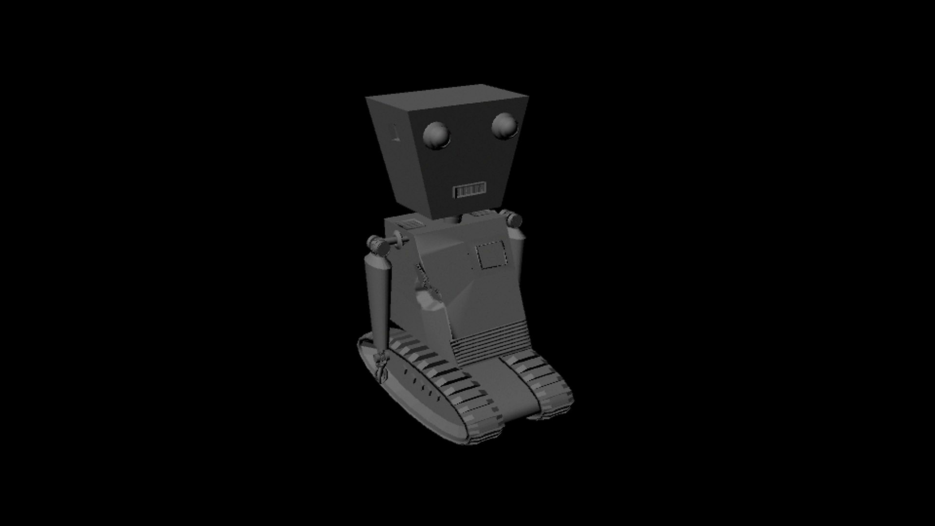 robot sin  texturas