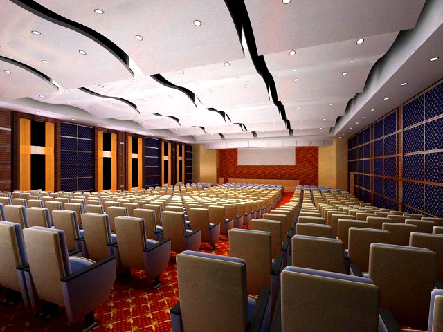 Auditorium room 005 3D Model