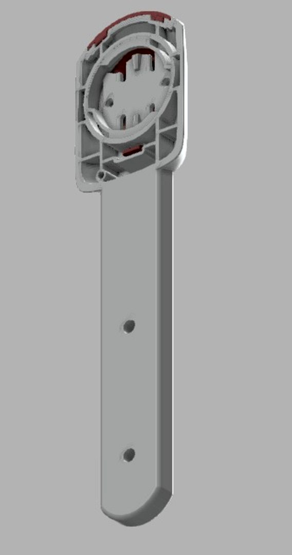 Wahoo ELEMNT BOLT Spoon Mount for Aero handlebars 3D print model