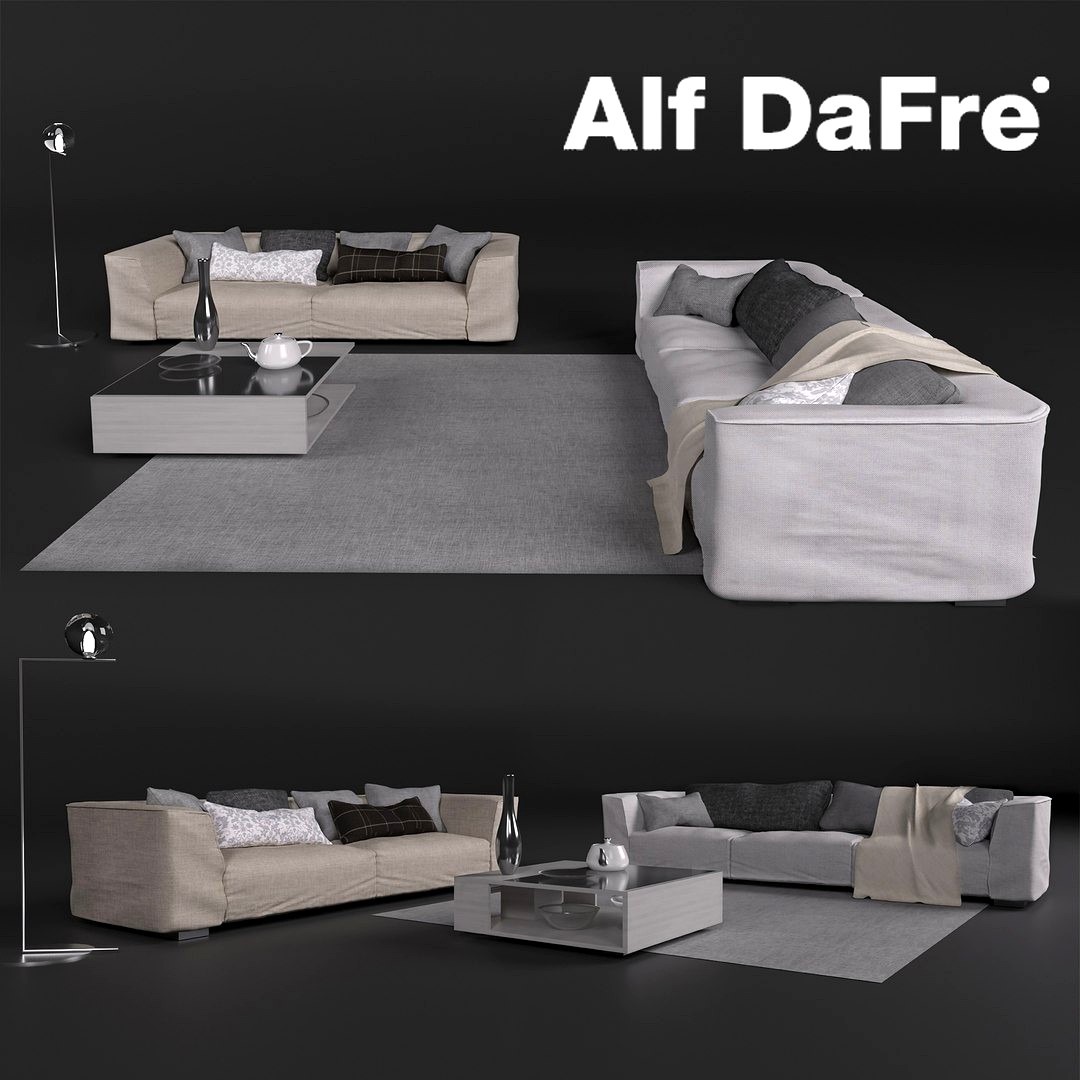 The sofas in modern style, Alf DaFre