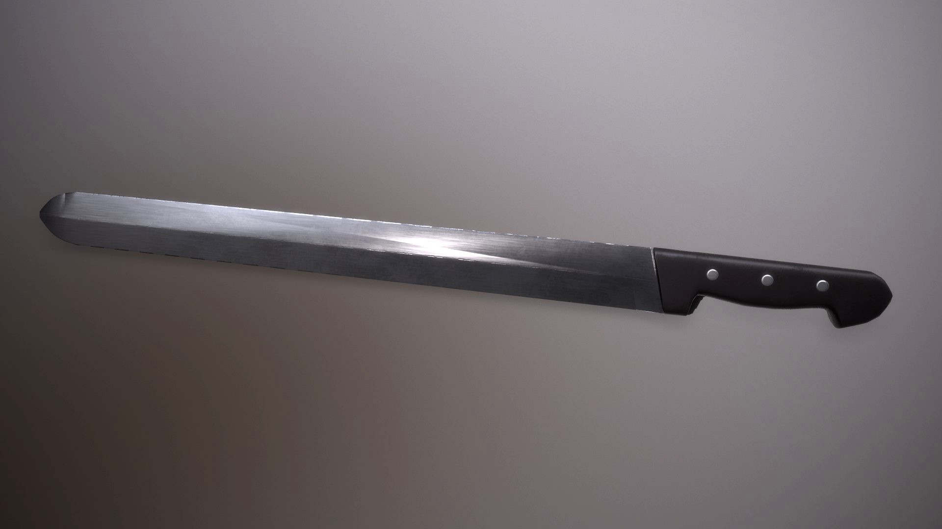 Kebab Knife LowPoly