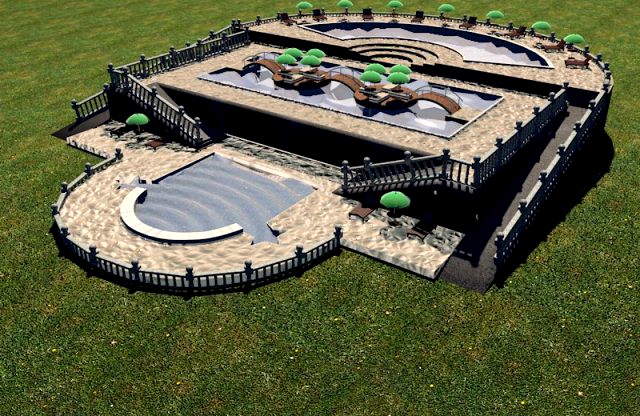 Big pool 3D Model