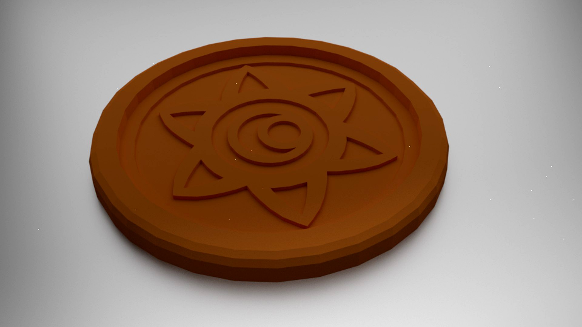 Svadhisthana Sacral Chakra Coaster