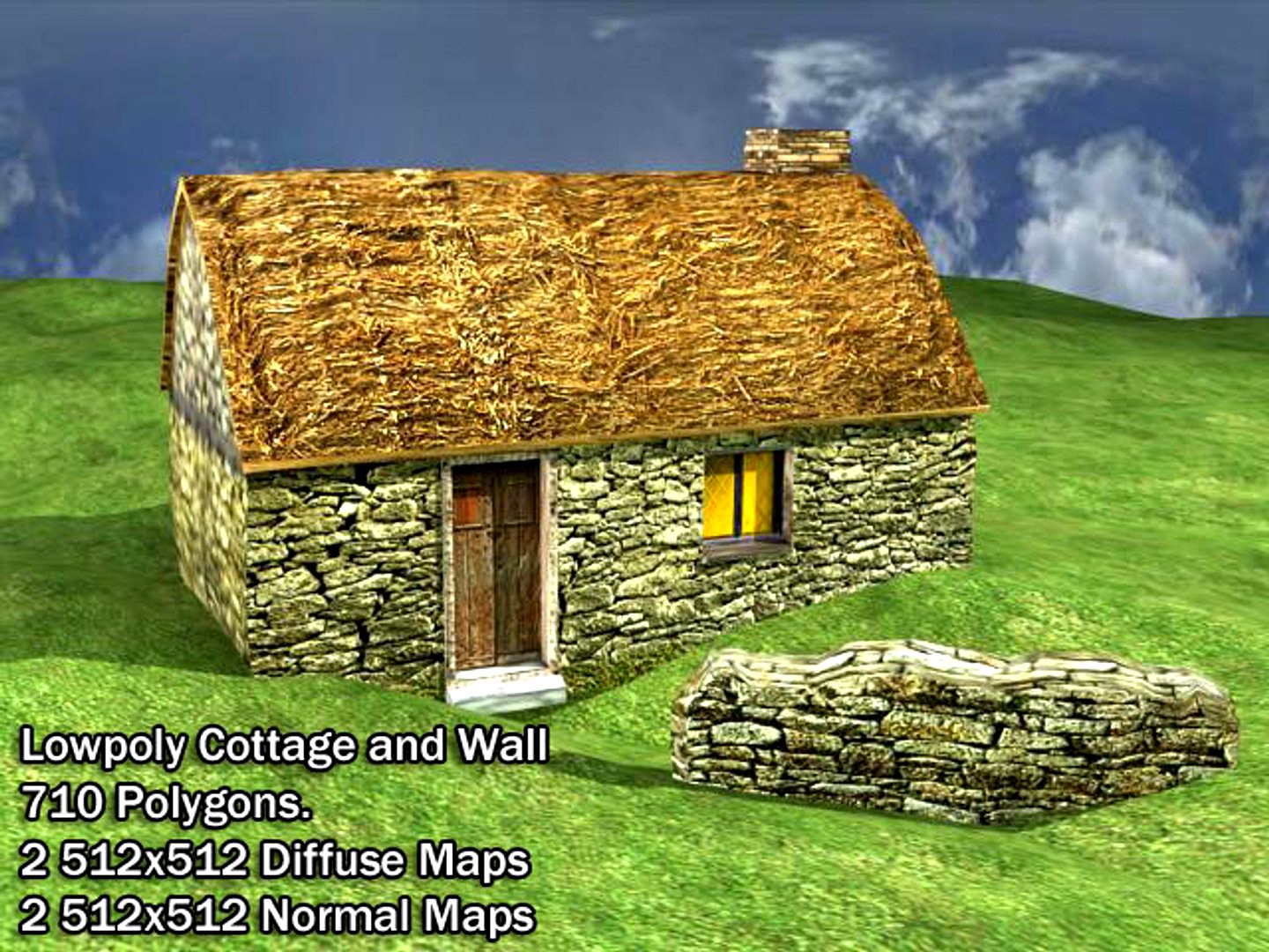 Irish/Medieval cottage