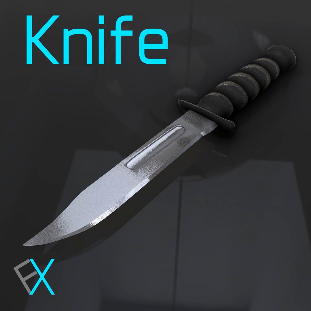Knife (No Textures)