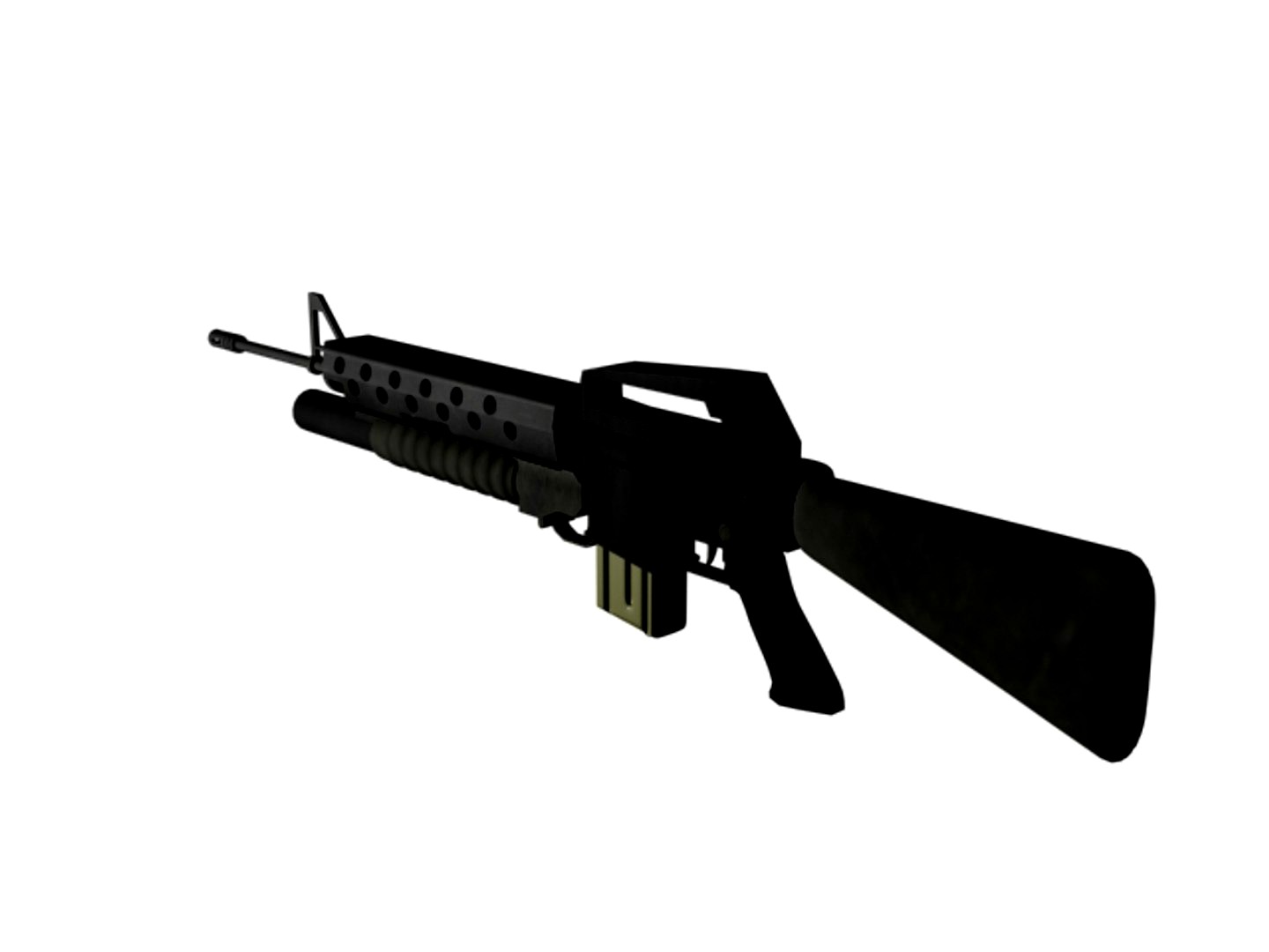 M16A2 with M203 Attachment
