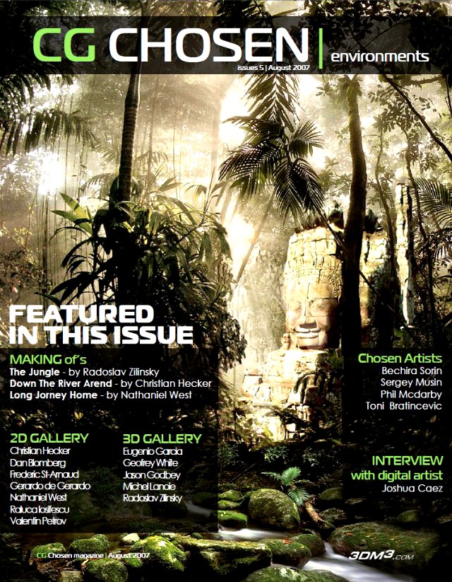 Download free CG Chosen  Environments magazine No5 3D Model