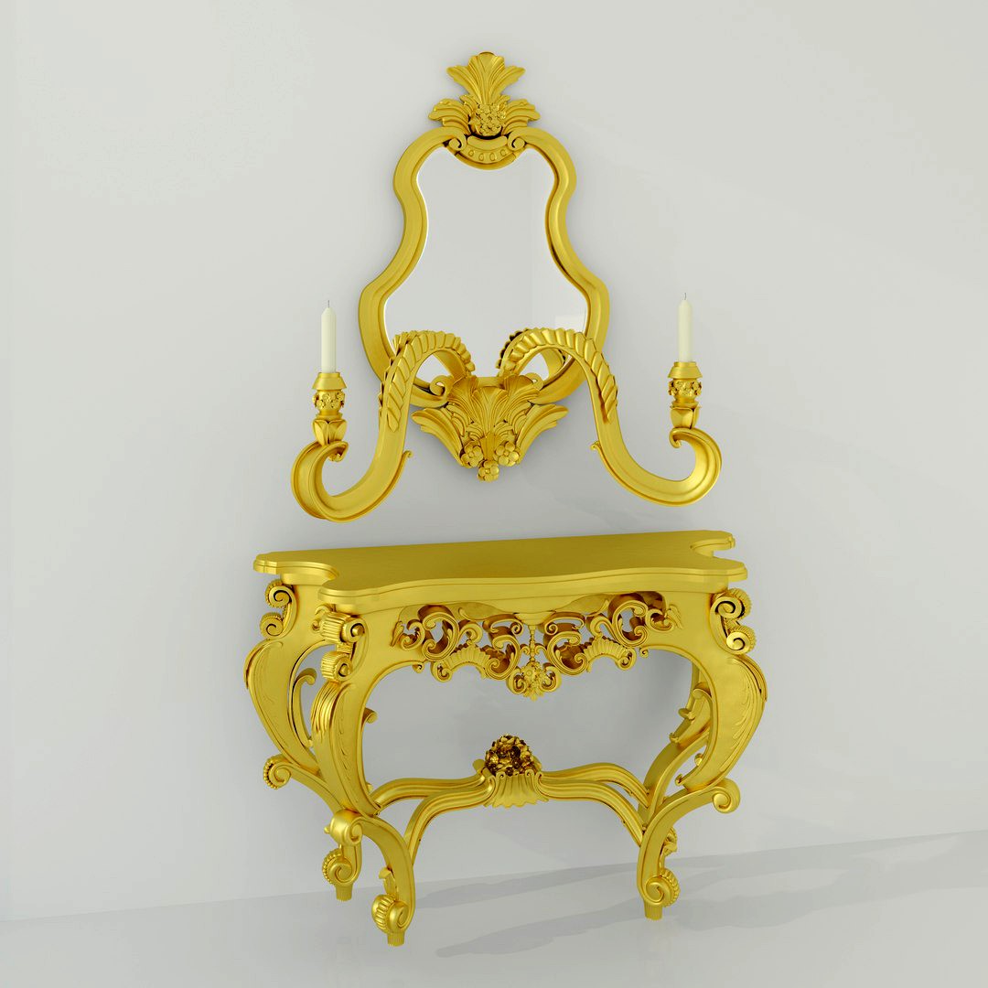 Rococo style table