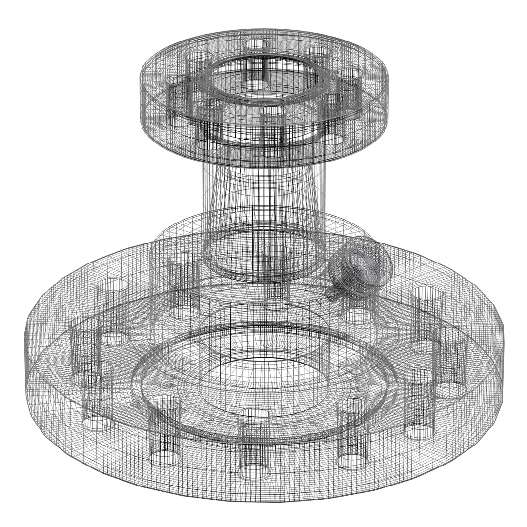 Oil fitting faceplate