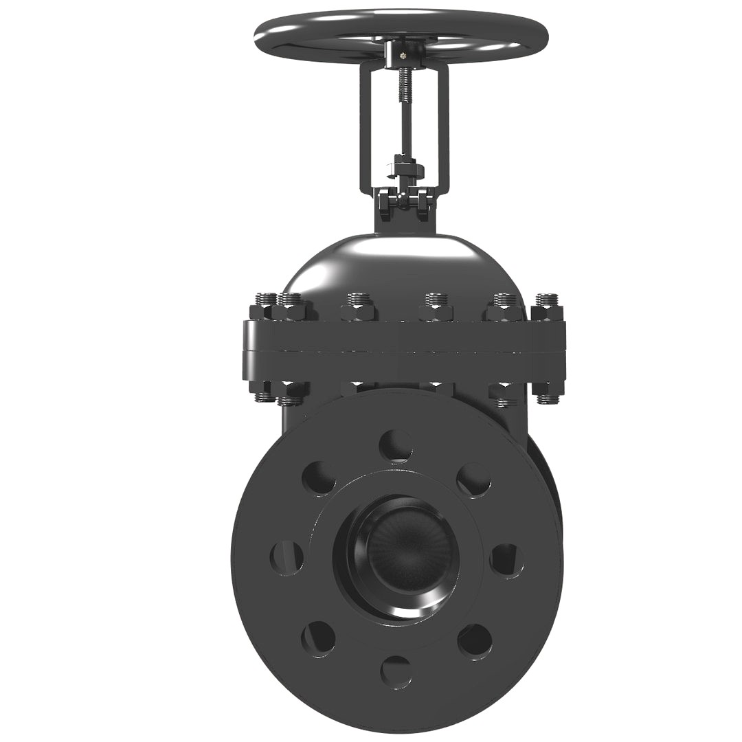 Gate valve on the pipeline