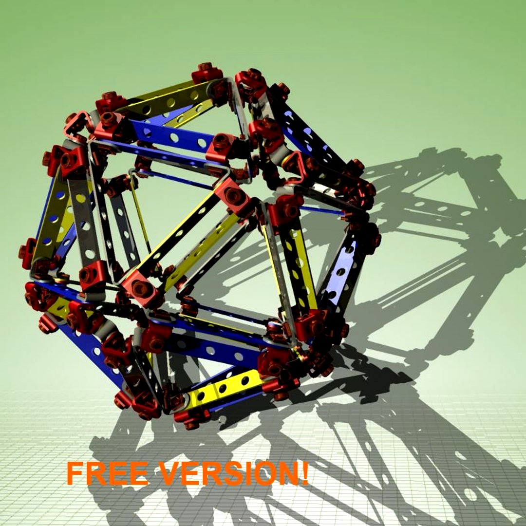 Assembly  icosahedron by himself!