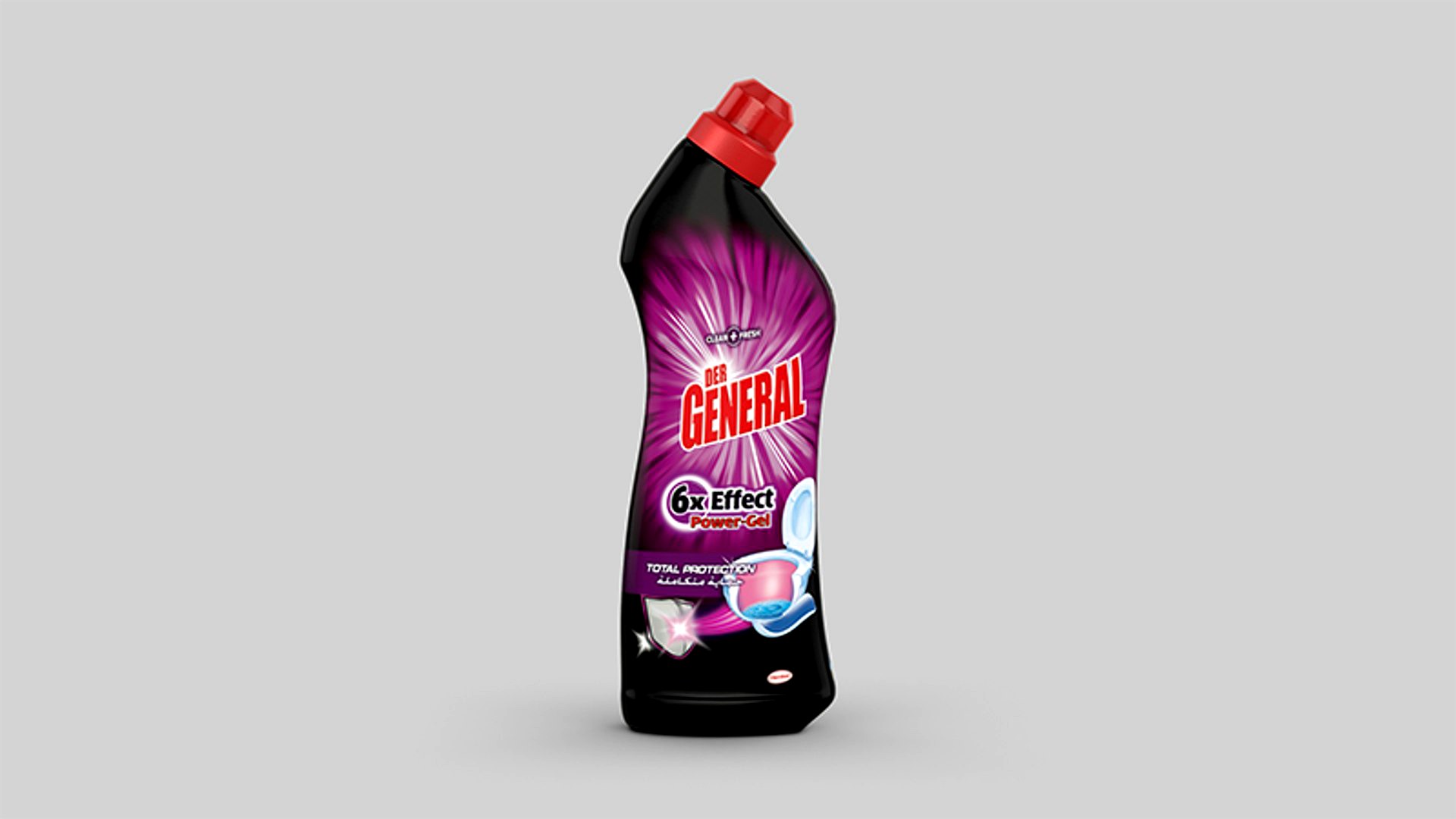 Detergent bottle for toilets - Der General