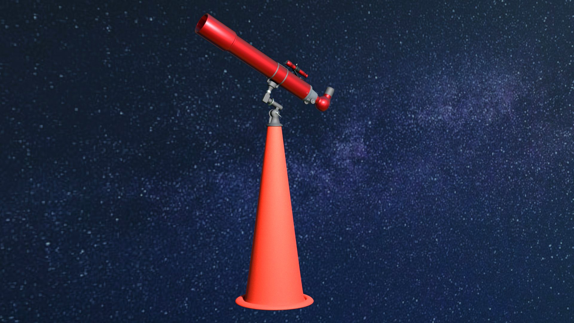 Stationary Refracting Telescope