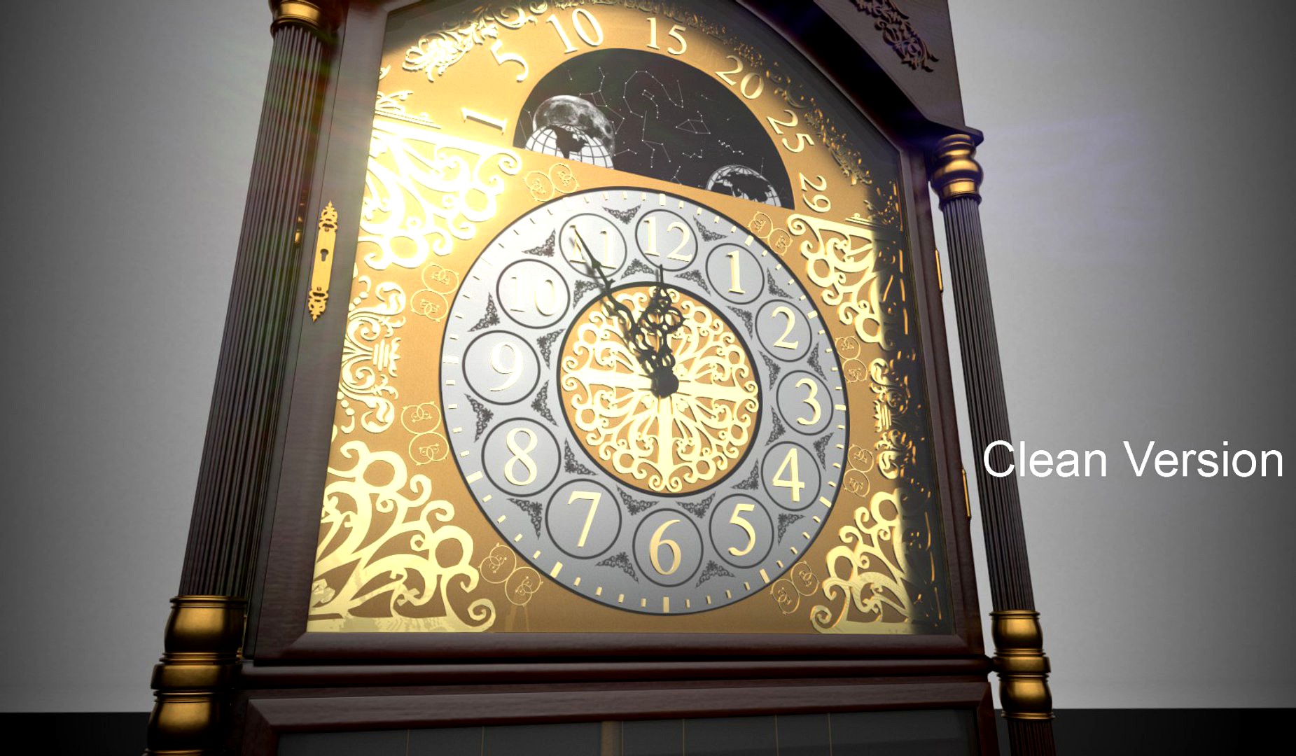 gradfather Clock V01