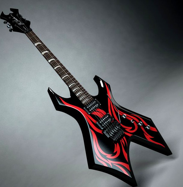 BC Rich Warlock 3D Model