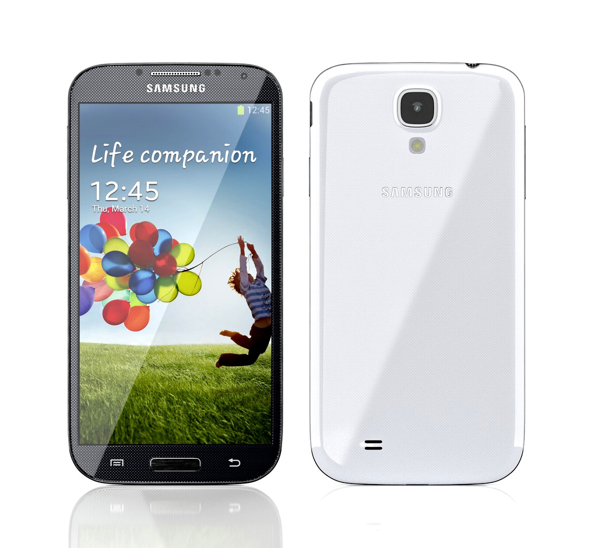 Samsung Galaxy S4 both black and white versions