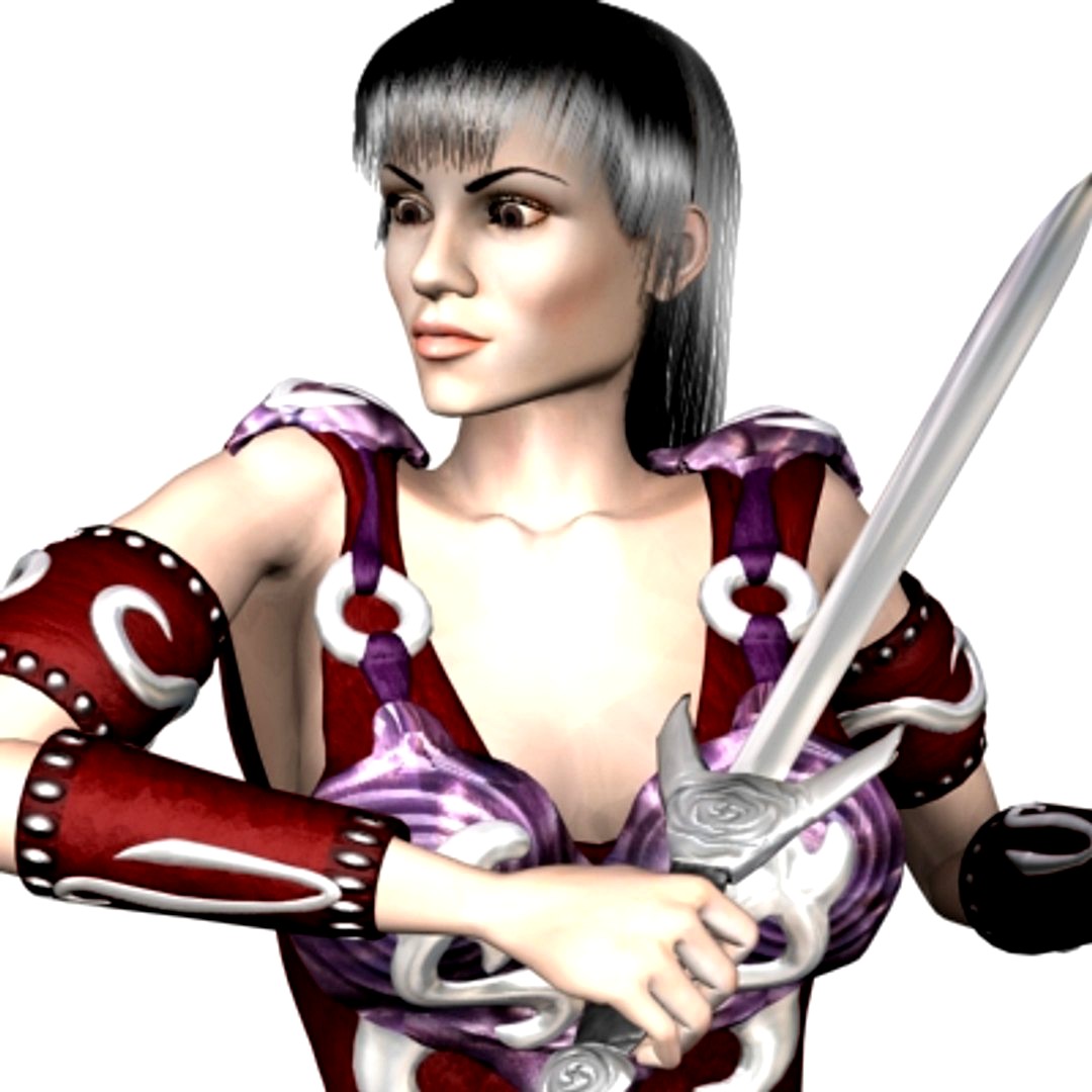 GirlWarrior-Skin-Bip-ShagHair-Cloth-FaceMorph.exe