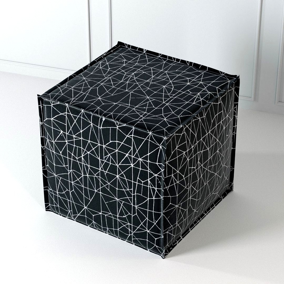 The Inside Square Pouf