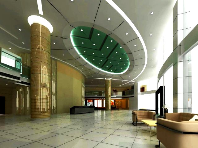 Lobby Space 034 3D Model