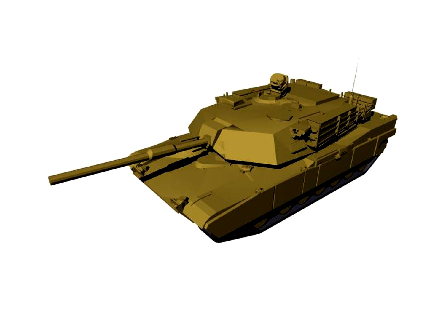 Abrams MBT tank