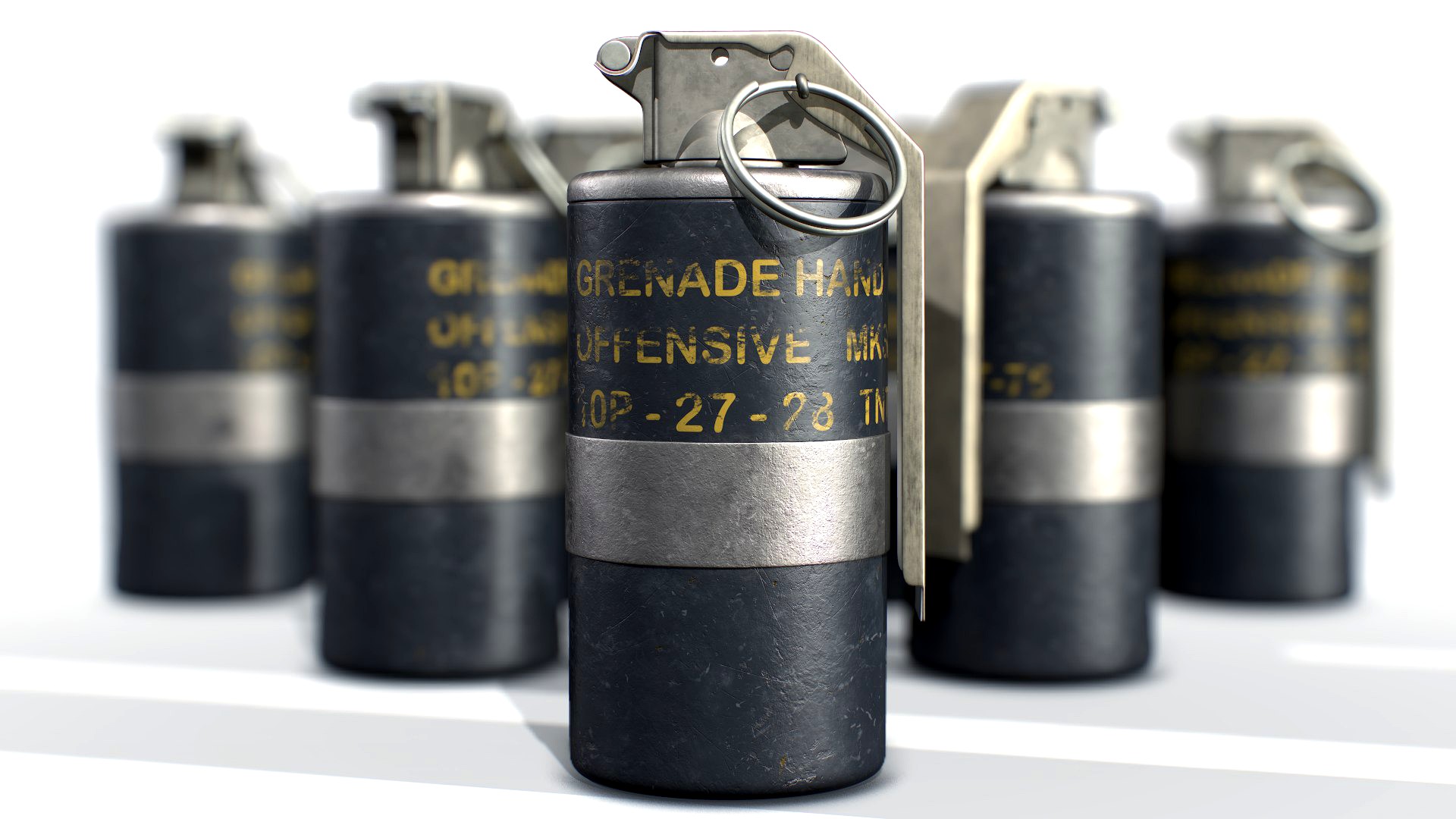 American Frag hand grenade MK3