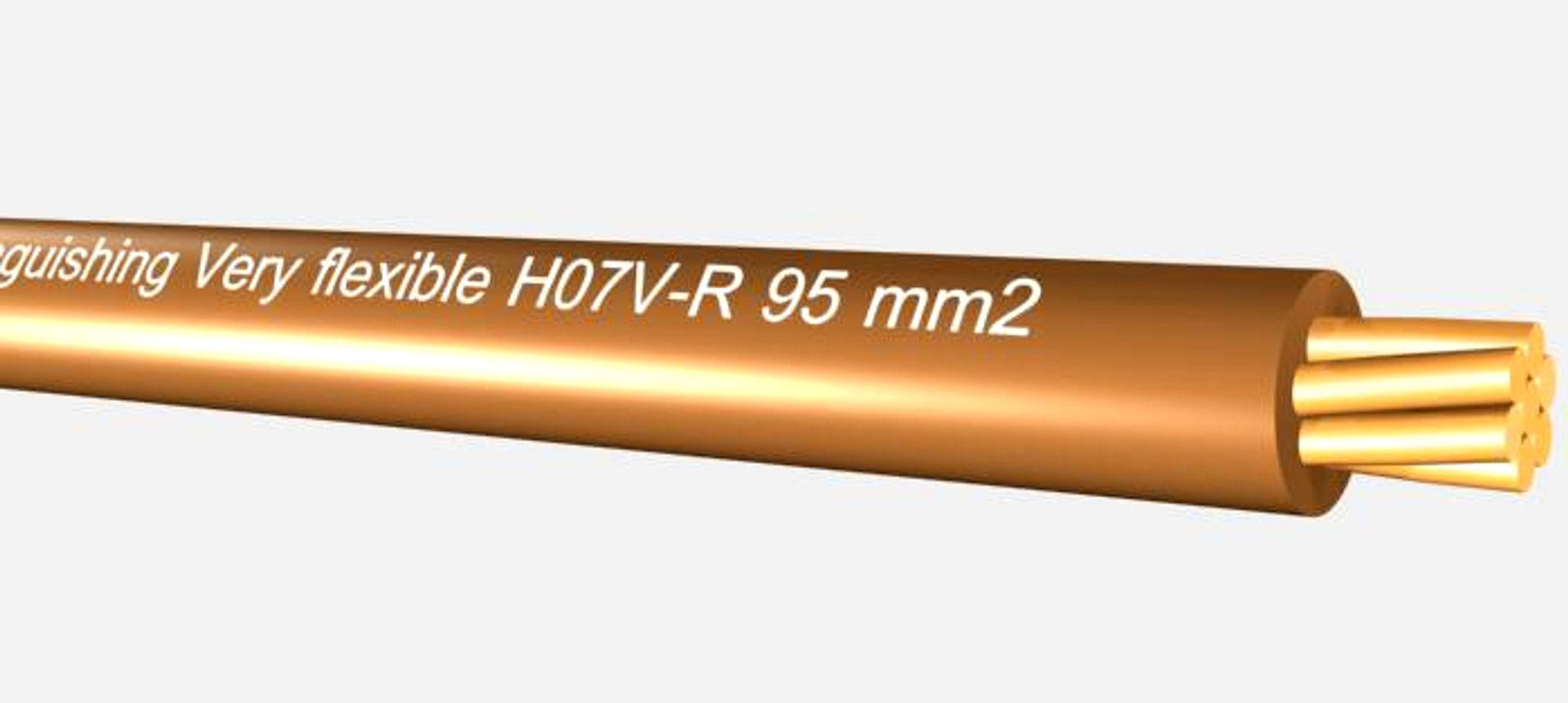 VD - H07V-R 95mm2 HAR brown.max