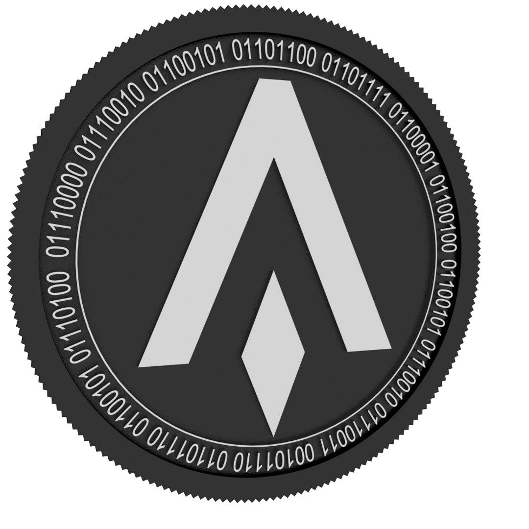 ABLE Dollar X Token black coin