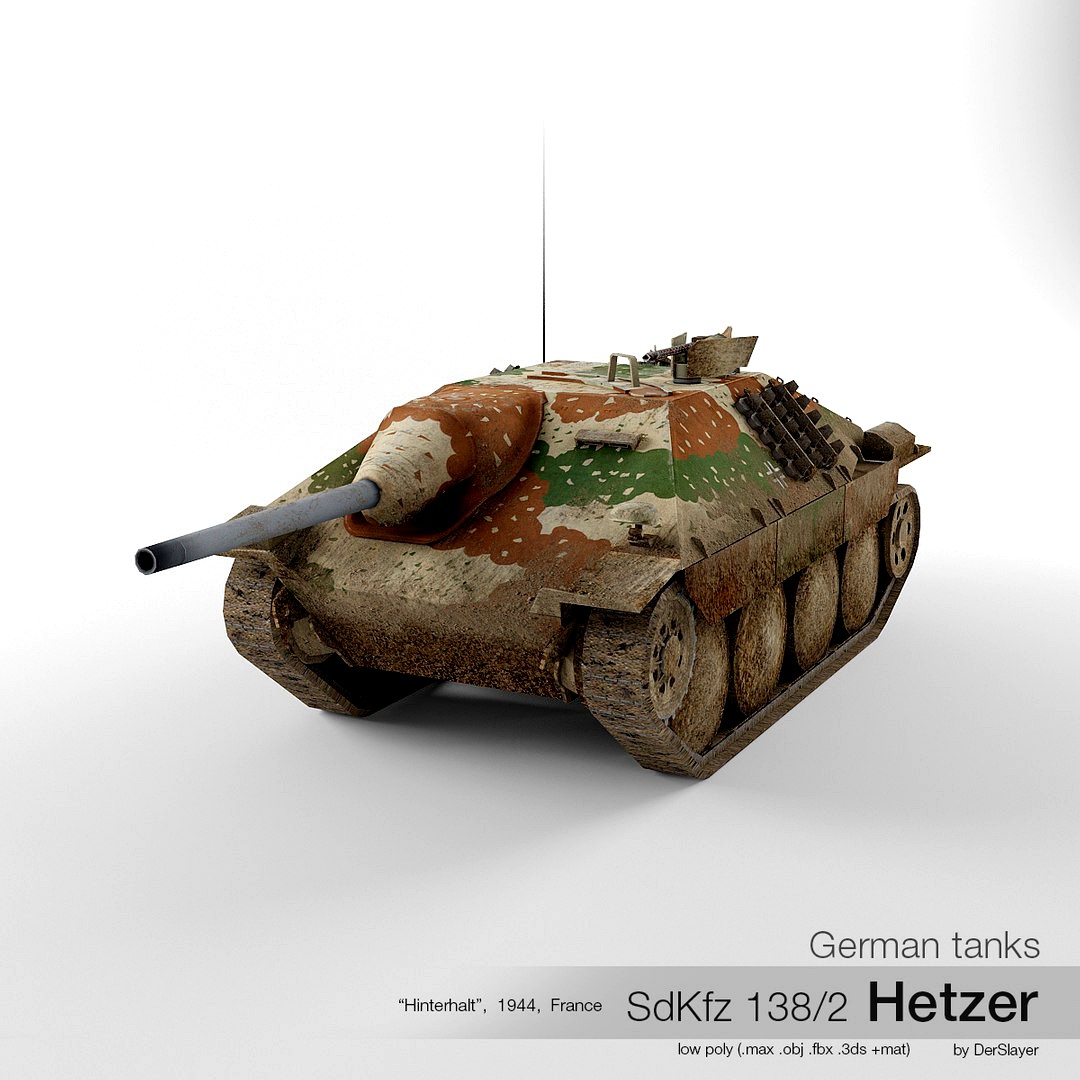 German tank Sd Kfz 138\2 Hetzer