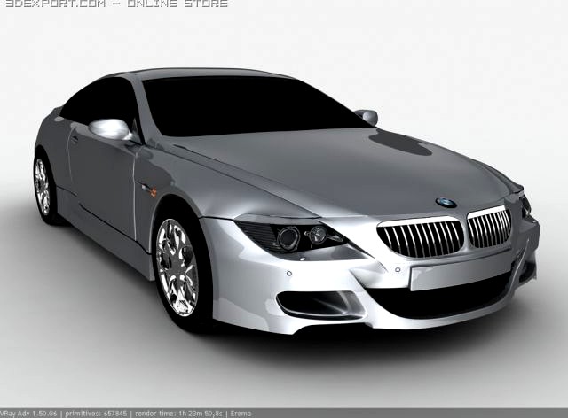 BMW M6 3D Model