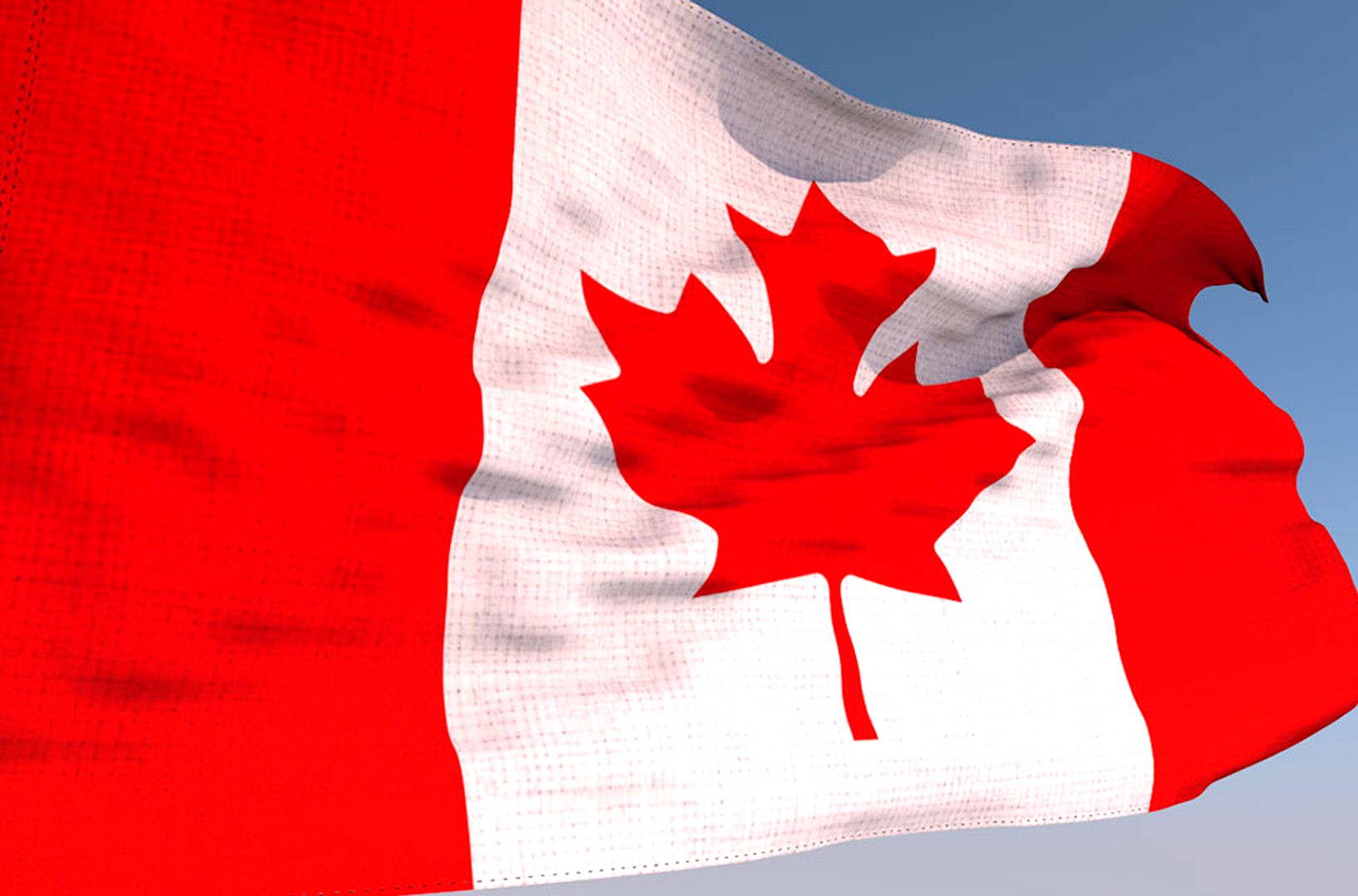 Animated Canada Waving Flag - Bandera de Canada