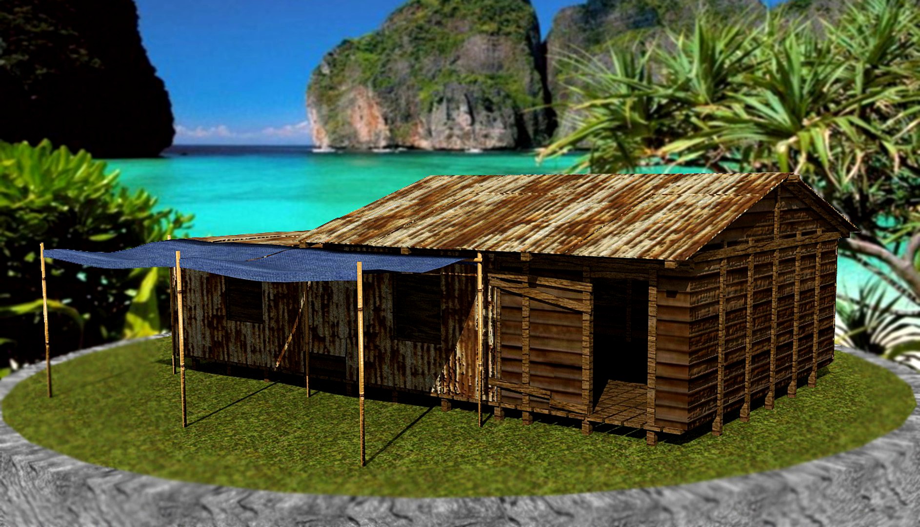 Shanty Town/Jungle Hut