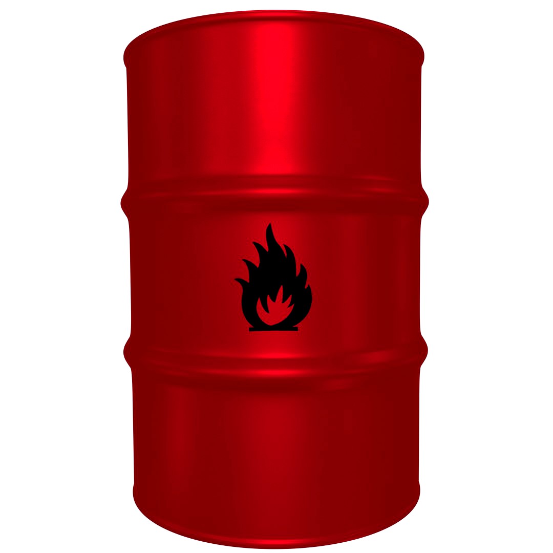 Steel Barrel (Flammable)