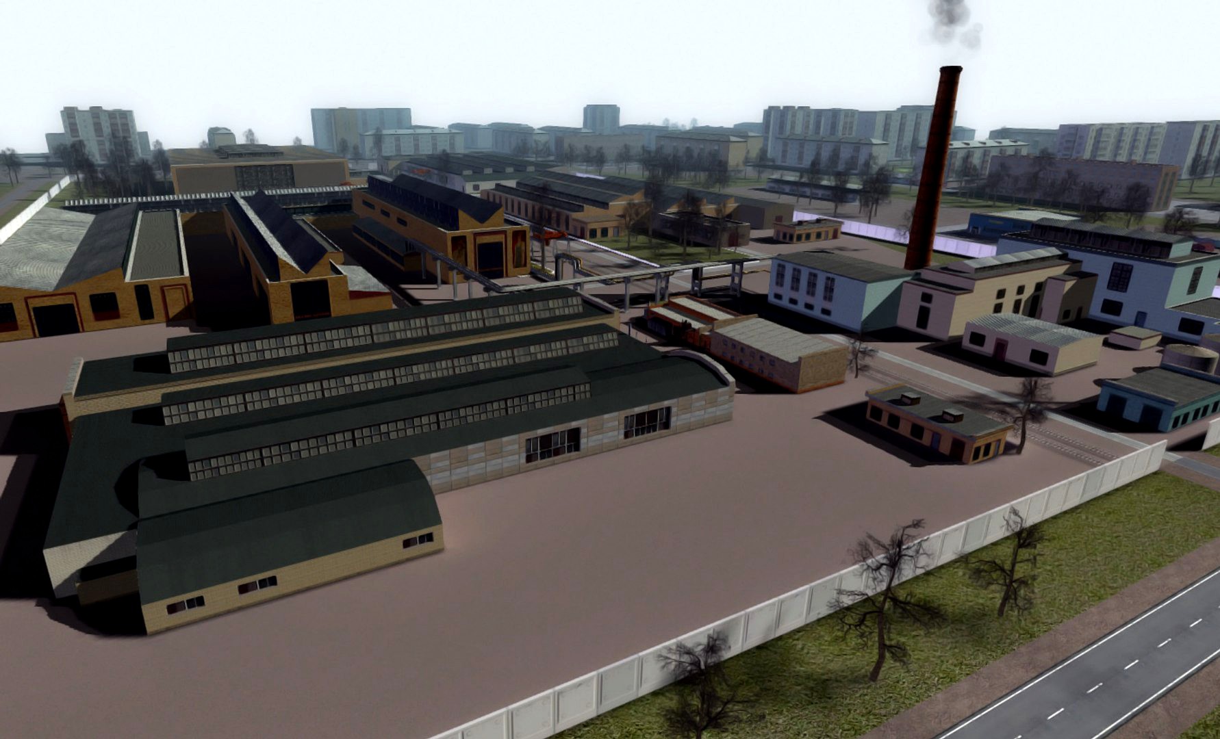 Factory Industrial zone