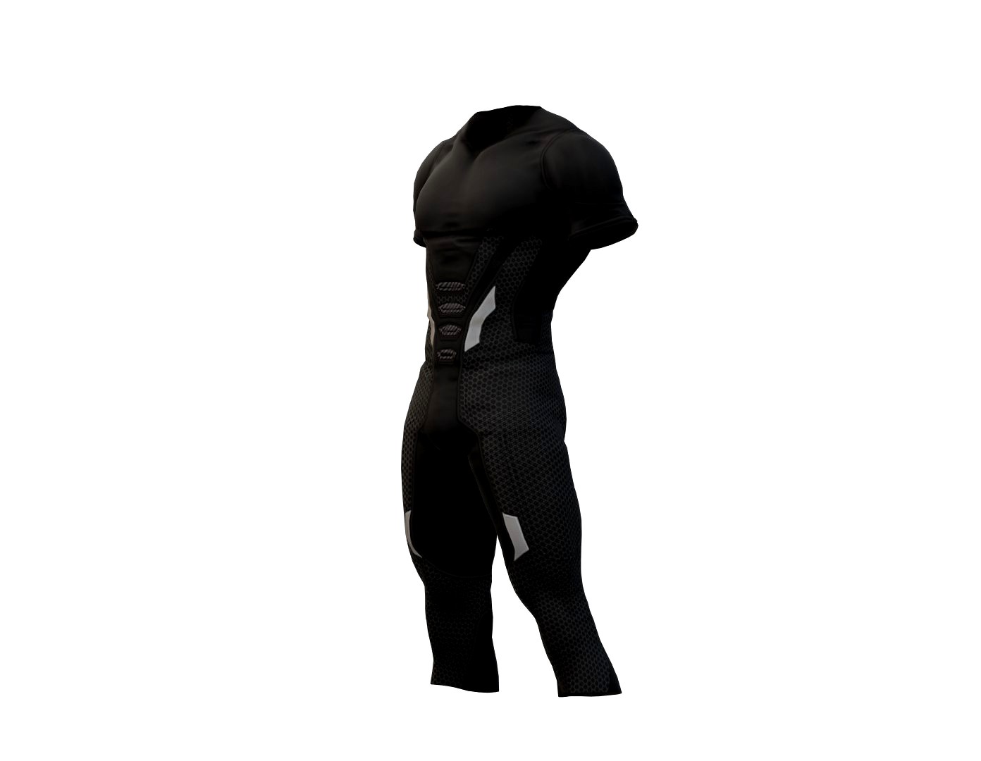 Crackdown agent male bodysuit