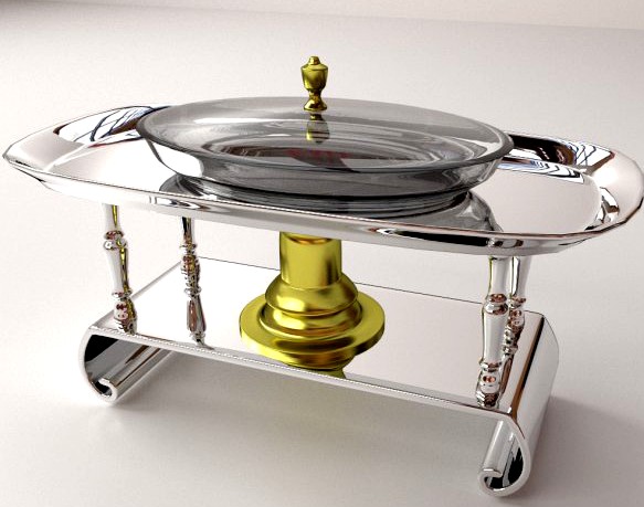 Chafing Dish Stand 3D Model